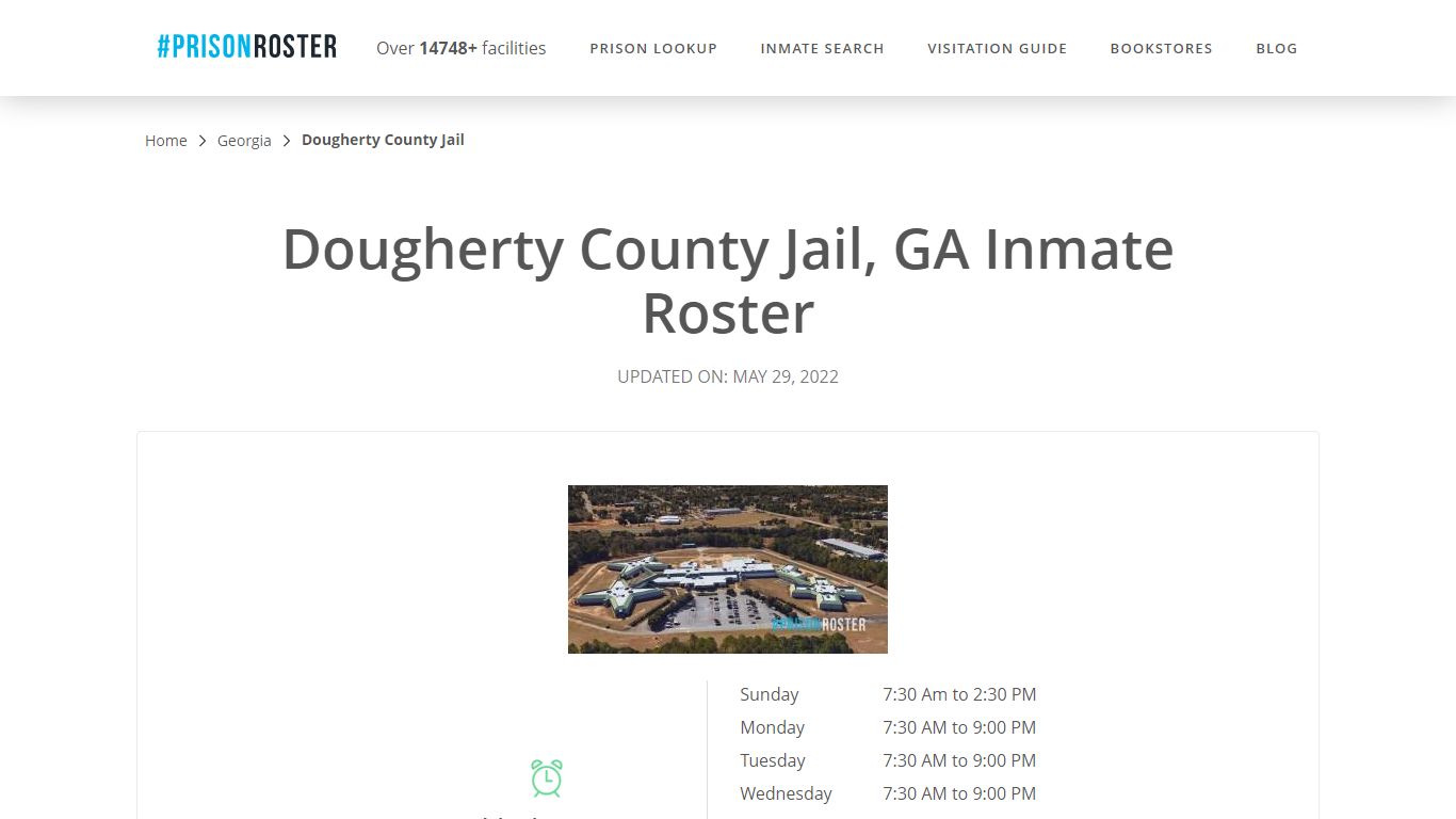 Dougherty County Jail, GA Inmate Roster